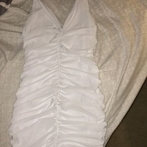 White body fit dress